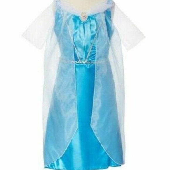 Disney Frozen Elsa Enchanted Evening Dress costume Halloween dress-up NEW 4-6x - Picture 1 of 1